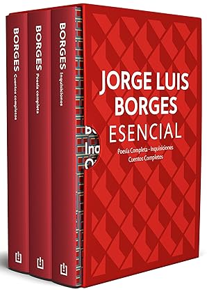 Portada de Borges esencial con selección de mejores obras de Jorge Luis Borges